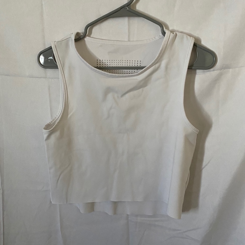 ASOS cropped workout tank top.